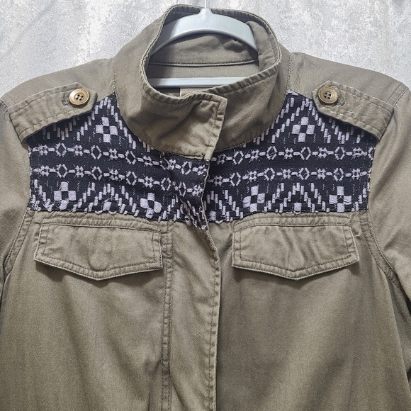 MUDD Military Jacket Embroidery size Large - Picture 12 of 16